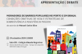 (Portuguese) Apresentação do livro “Moradores de bairros populares no Porto e em Braga: condições objetivas de vida e estratégias de sobrevivência e resistência passiva”, da autoria de Manuel Carlos Silva | 24 de setembro de 2024 | 18H30 | Sala SE1 – Colégio Almada Negreiros (Universidade NOVA de Lisboa – Campus de Campolide)
